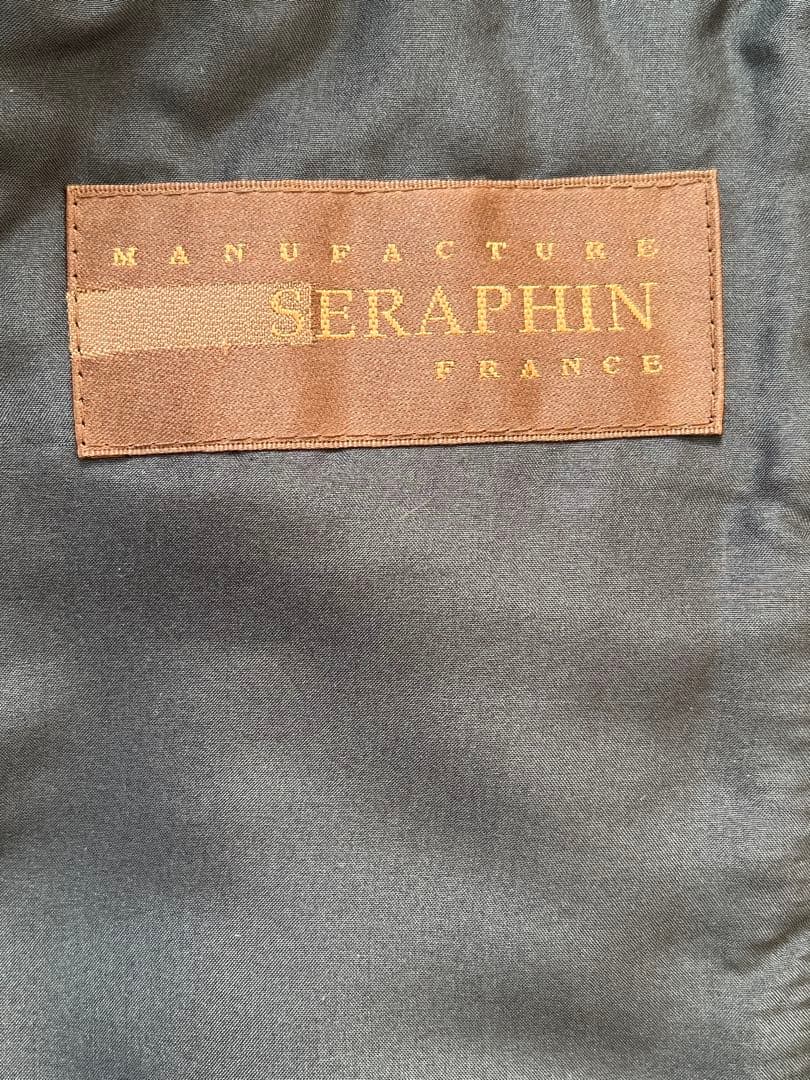 SERAPHIN 黒 ライダースジャケット