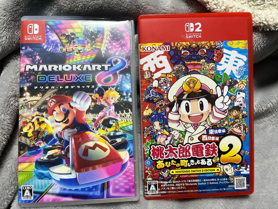 マリオカート8 デラックス & 桃太郎電鉄 2本セット