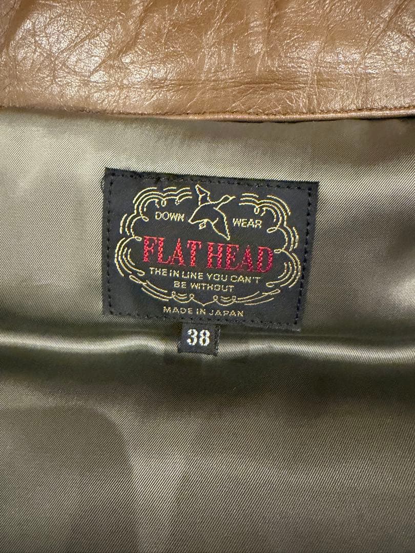 THE FLAT HEAD ダウンベスト W38