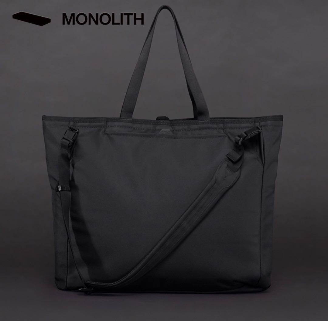 MONOLITH モノリス SHOOTING TOTE PRO M ブラック