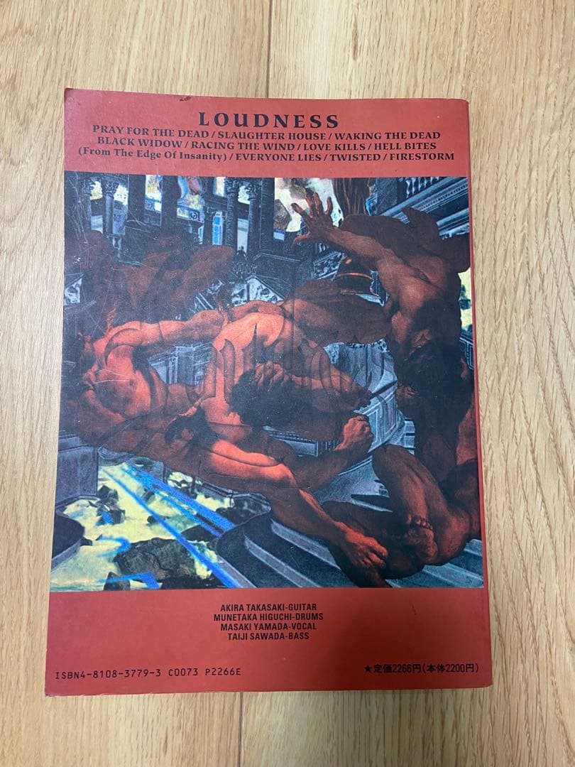 LOUDNESS ラウドネス　バンドスコア　楽譜