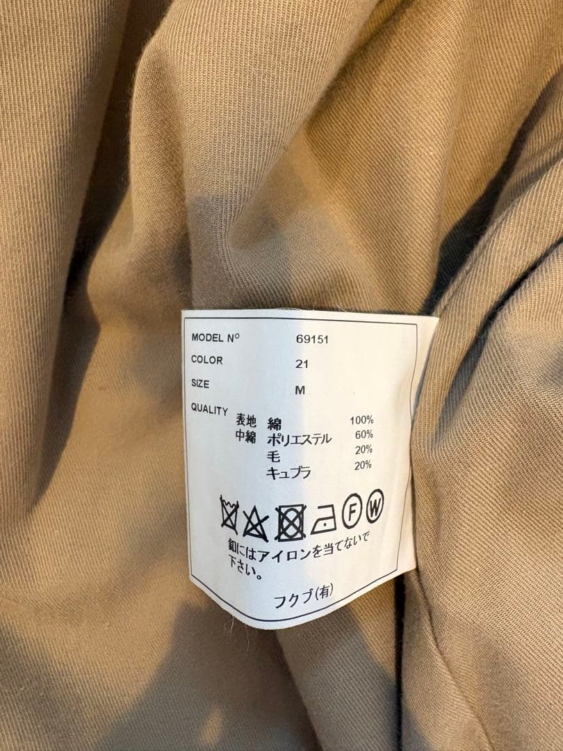 YAECA WOMEN / コンフォートシャツ　ワイド　（PADDING）