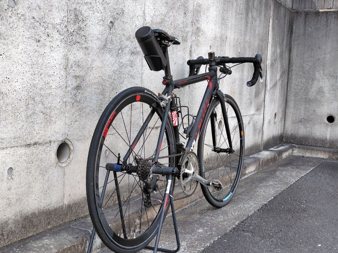 即乗　amico fun road 　ロードバイクカスタム　★ノーマルペダル変更