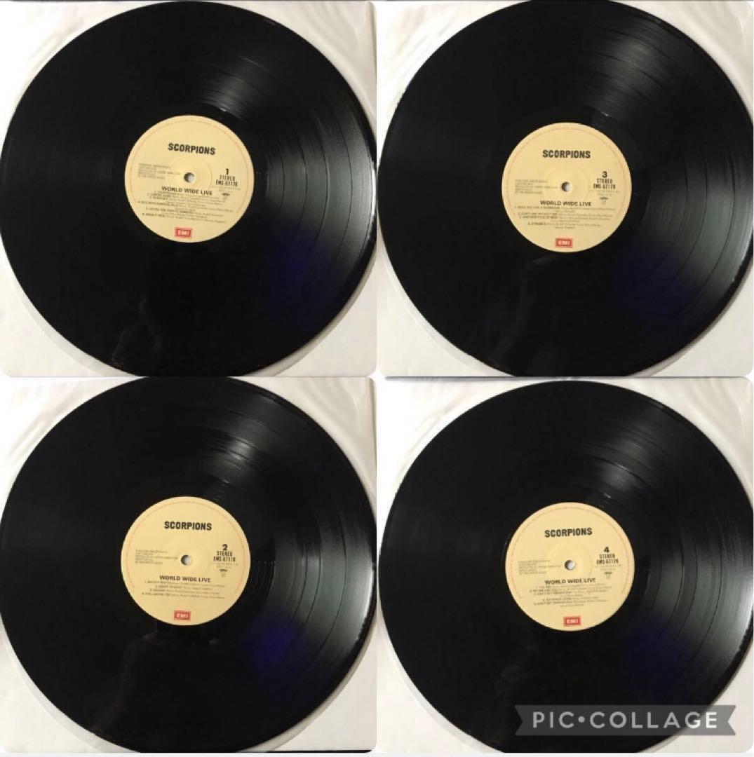 ◆スコーピオンズ /《World Wide Live》(国内盤LP)
