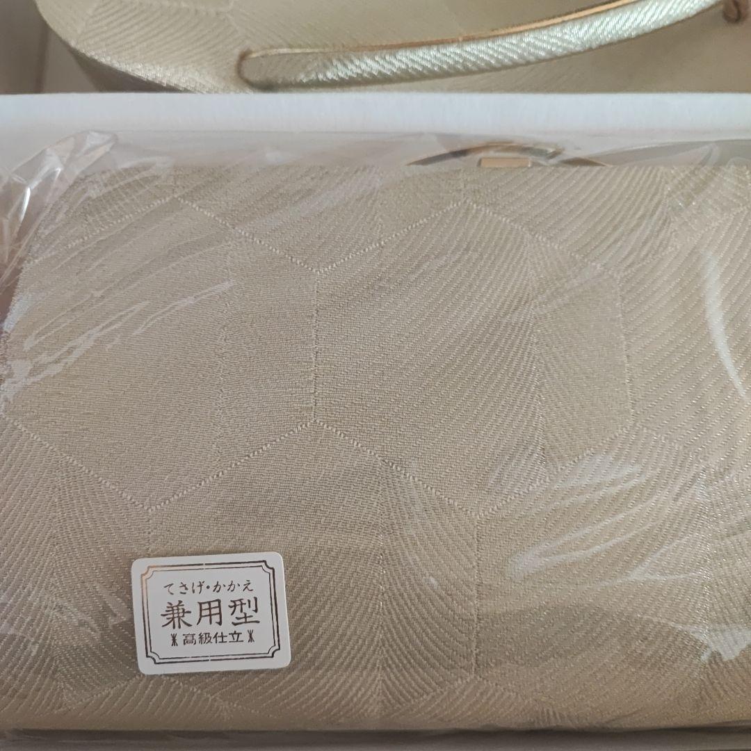 草履と亀甲型バッグのセット