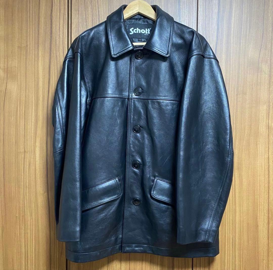 nano universe 別注 Schott カーコート L
