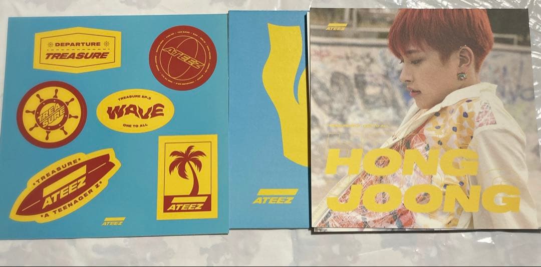 ATEEZ TREASURE ep.3:ONE TO ALL 2種セット