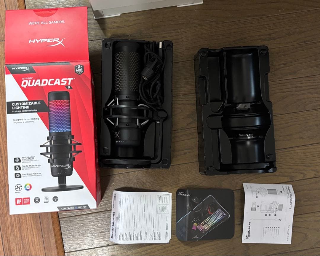 HyperX QuadCast S ブラック