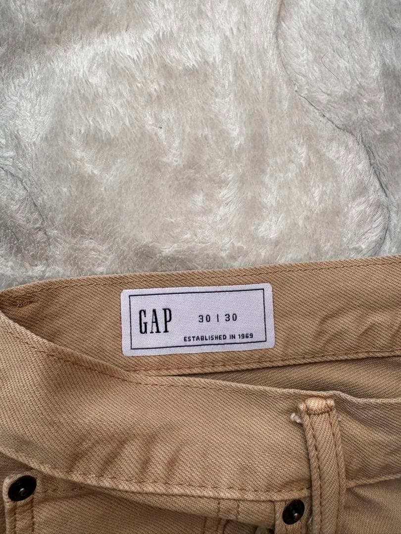 【完売】 GAPスーパーバギー　ベージュ30/30