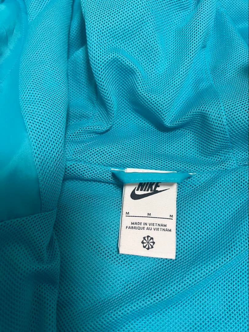 美品⭐︎Nike アクアブルー ウィンドブレーカー