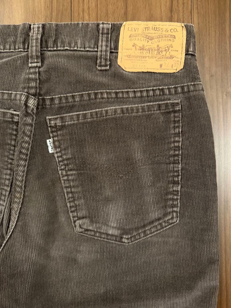 Levis 517-1528 80s コーデュロイフレアパンツ W32 USA製