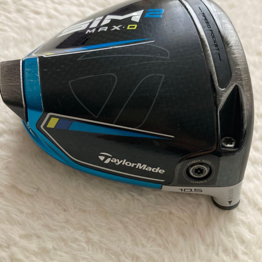 TaylorMade SIM2MAX-D ドライバー 10.5度　ヘッドカバー付