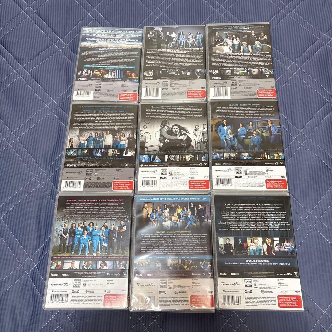 ウェントワース女子刑務所 DVD 海外版 season1～season8セット