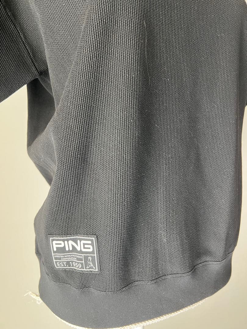 PING ブラックフードトップス　直営店限定