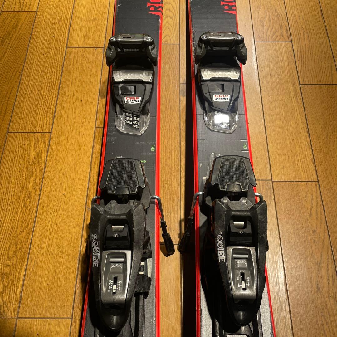 rossignolロシニョールSMASH7 140cm&MARKERセット