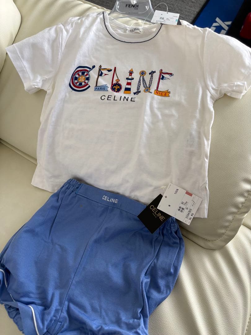 CELINE 子供服 Tシャツ＆パンツセット 新品未使用
