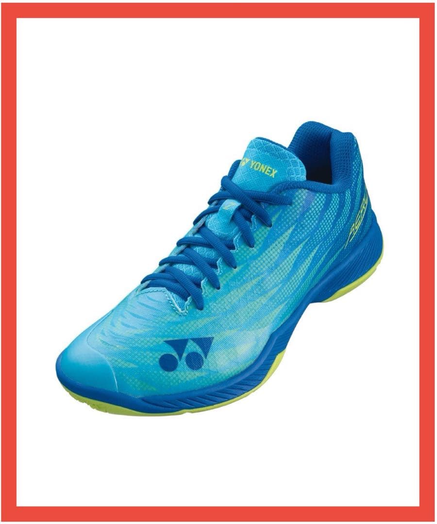 YONEX バドミントンシューズ 青23.5cm