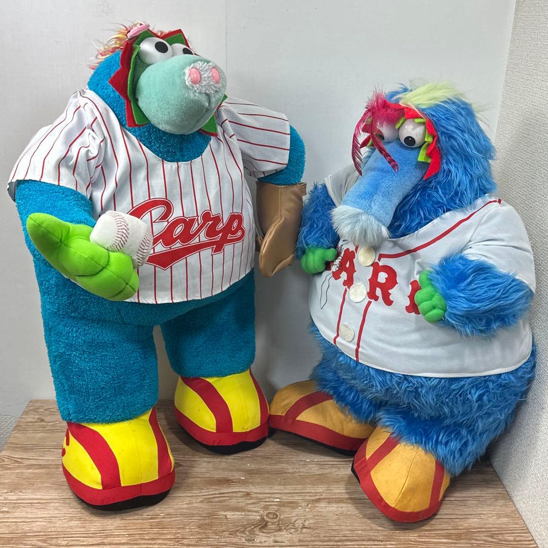 広島東洋カープ スライリー&ビジター特大ぬいぐるみ2点SETまとめ売り