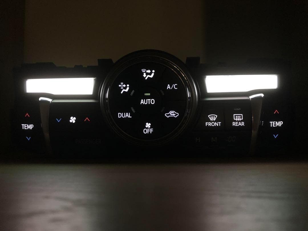 130マークX 中期 後期 エアコンパネル LED打ち替え スイッチ n4