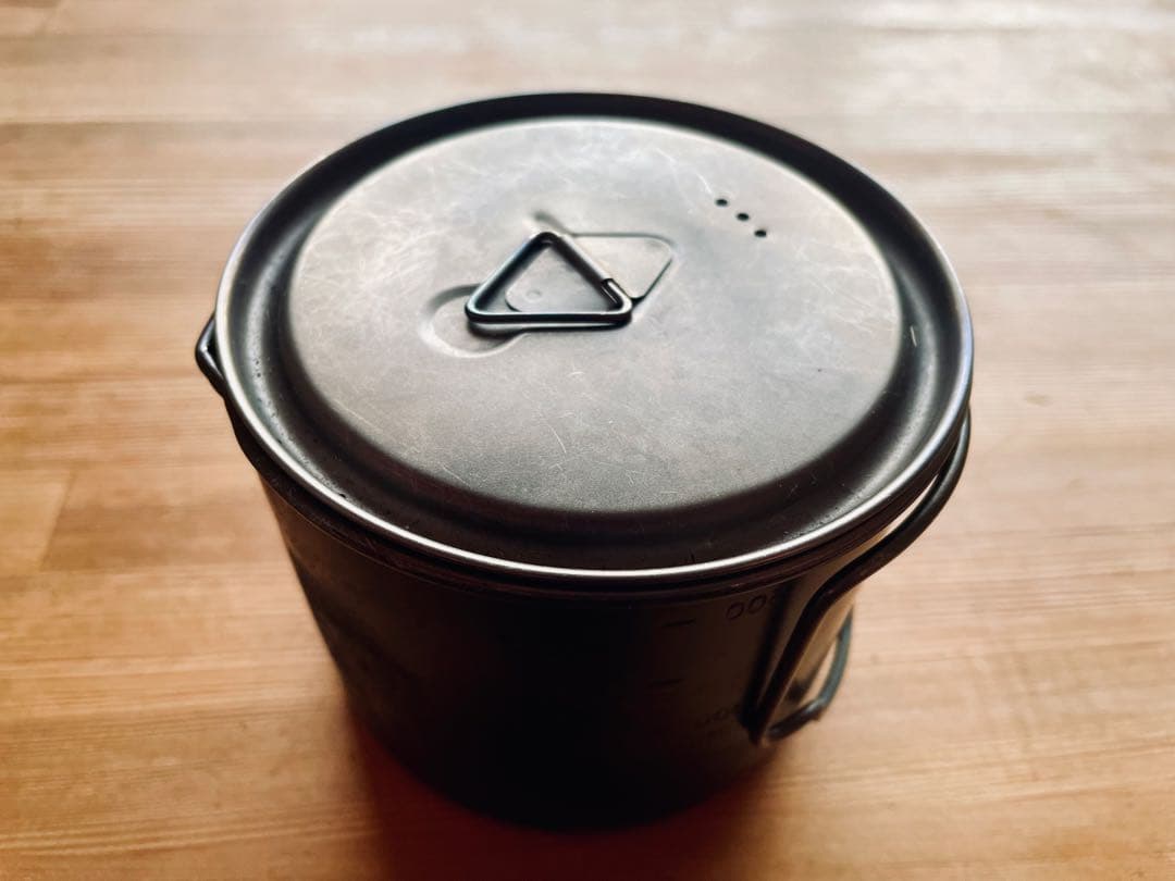 TOAKS ULチタンポット550ml+375 ml（ブラック）