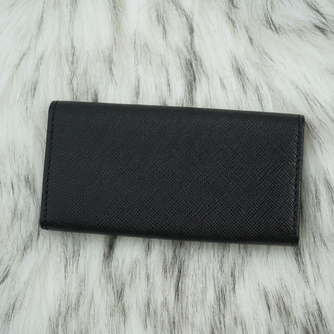 未使用品　箱付き　BURBERRY LONDON キーケース　ノバチェック　黒