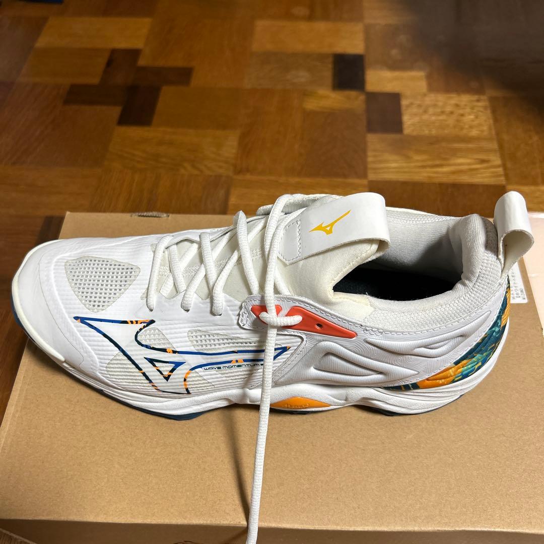 Mizuno バレーボールシューズ ホワイト/マルチカラー