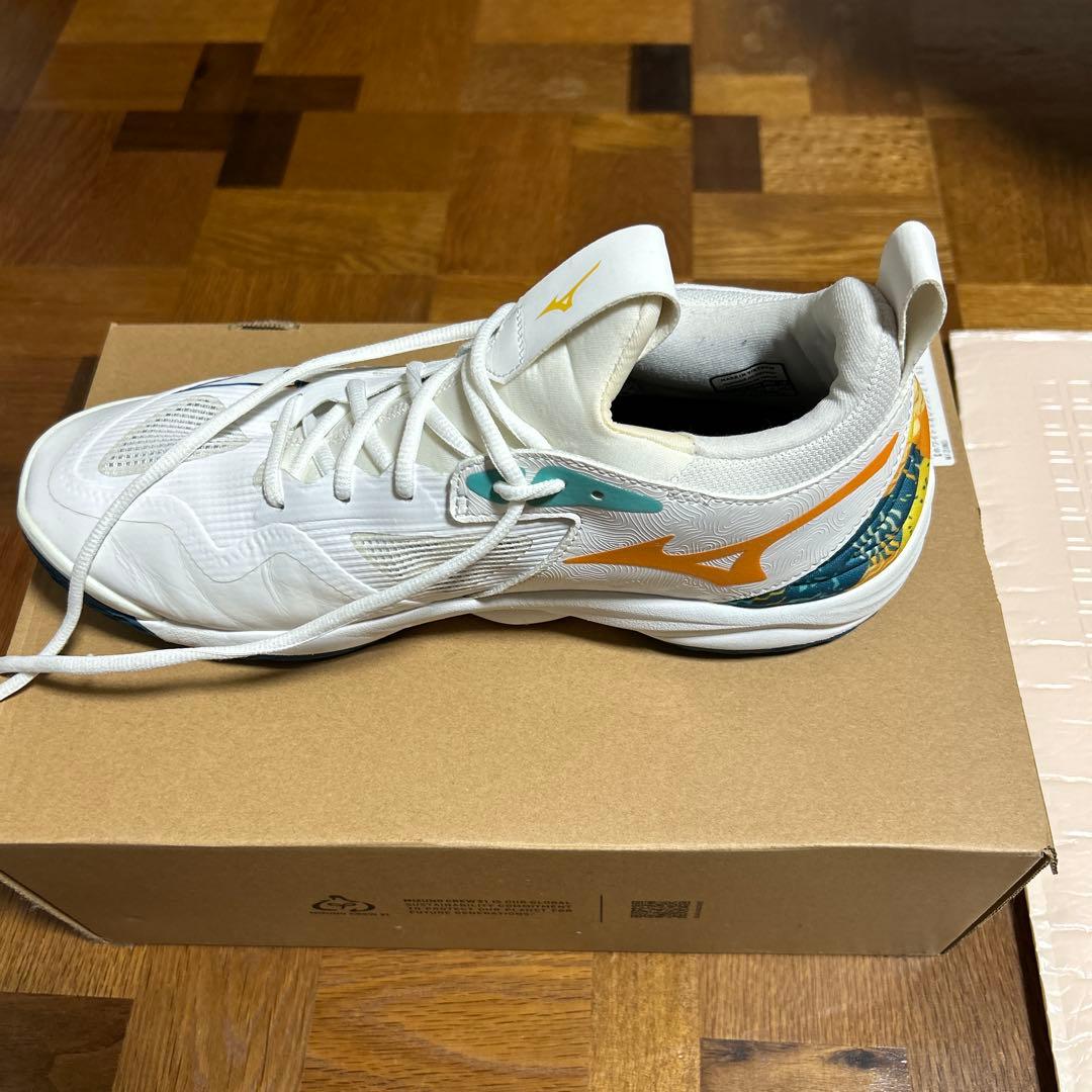 Mizuno バレーボールシューズ ホワイト/マルチカラー