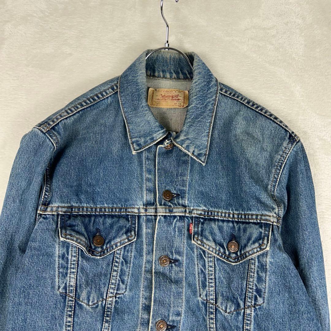 リーバイス☆70505-0217 米国製 715 デニムジャケット Gジャン