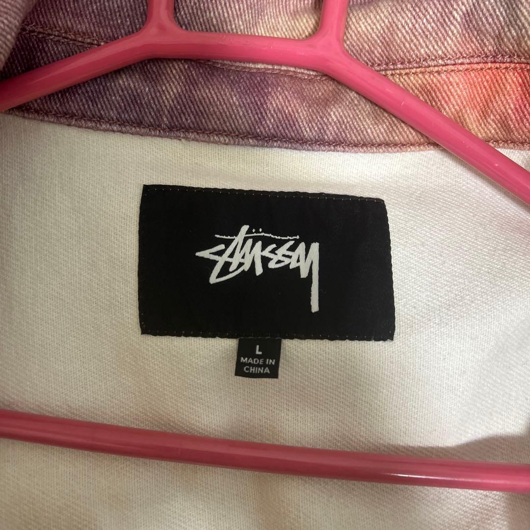 Stussy タイダイデニムジャケット Lサイズ