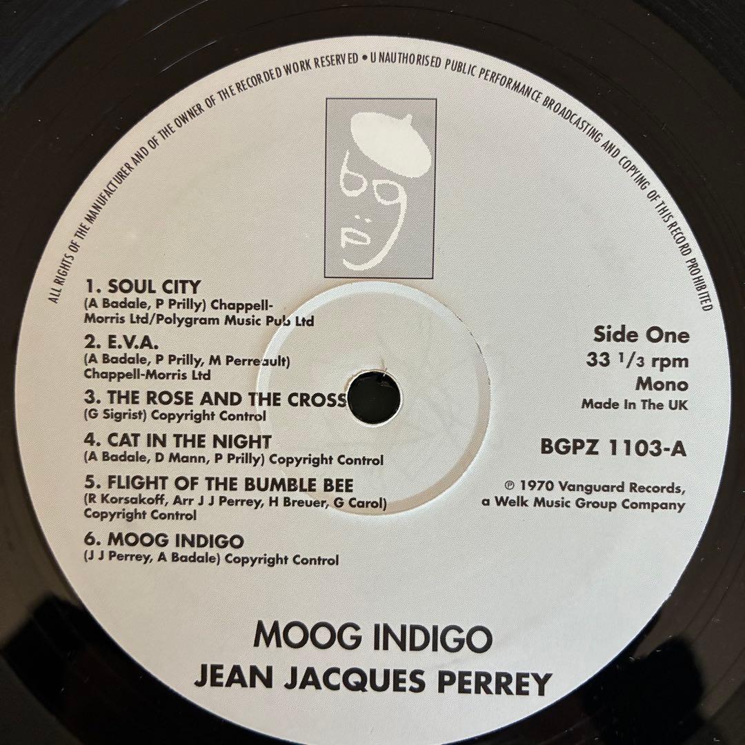リイシュー盤MOOG INDIGO Jean Jacques Perrey