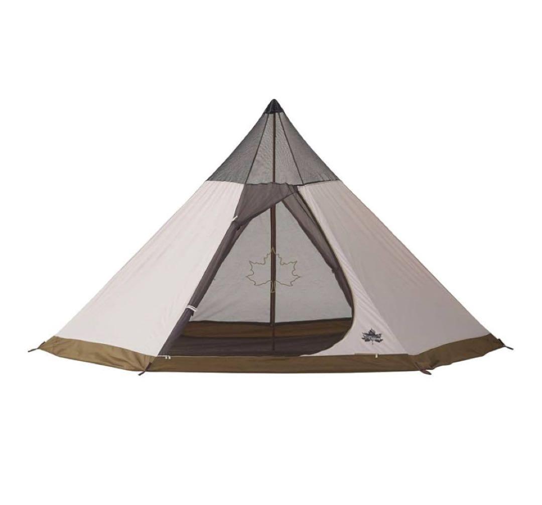 （まーる）ロゴスTradcanvas Tepee&タープ、インナーマット付