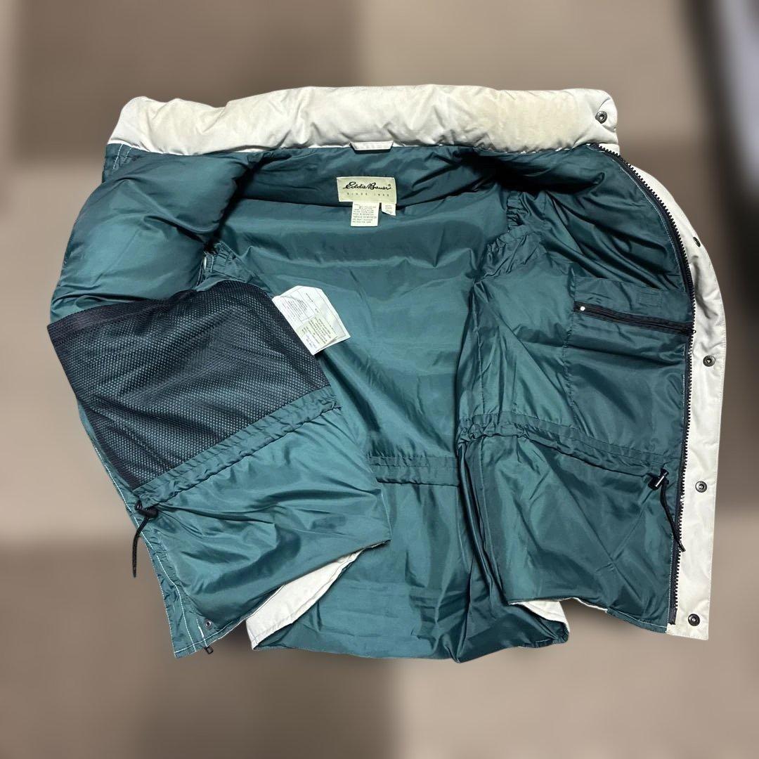 ジャケット・アウター 90s eddie bauer  down vest ivory