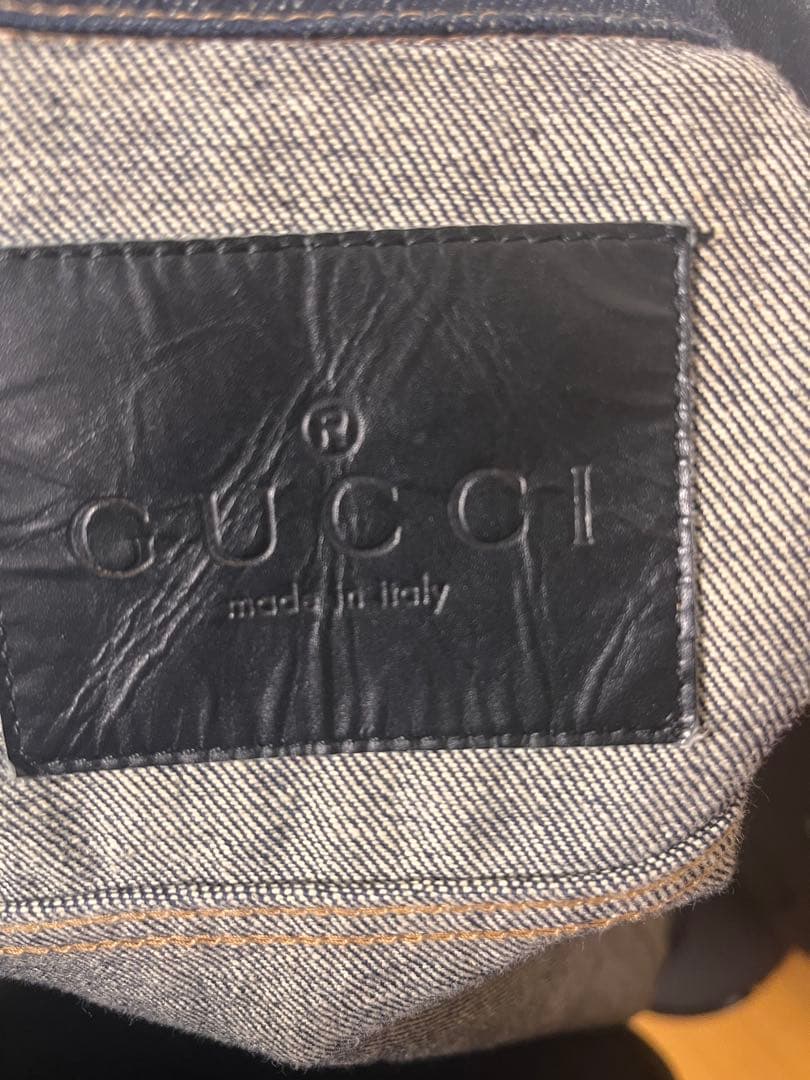 デニムジャケット GUCCI インディゴ サイズ44(S)
