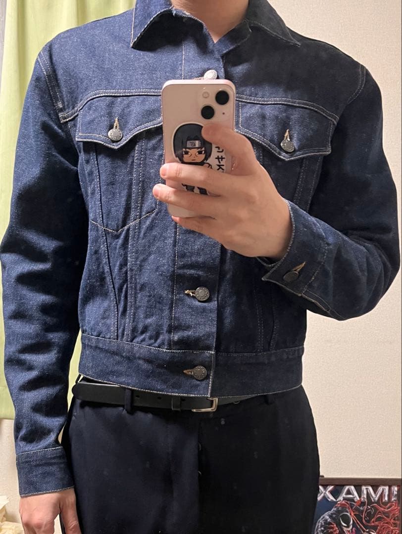 デニムジャケット GUCCI インディゴ サイズ44(S)