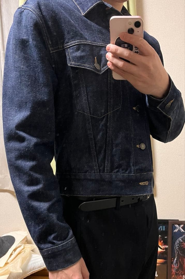 デニムジャケット GUCCI インディゴ サイズ44(S)