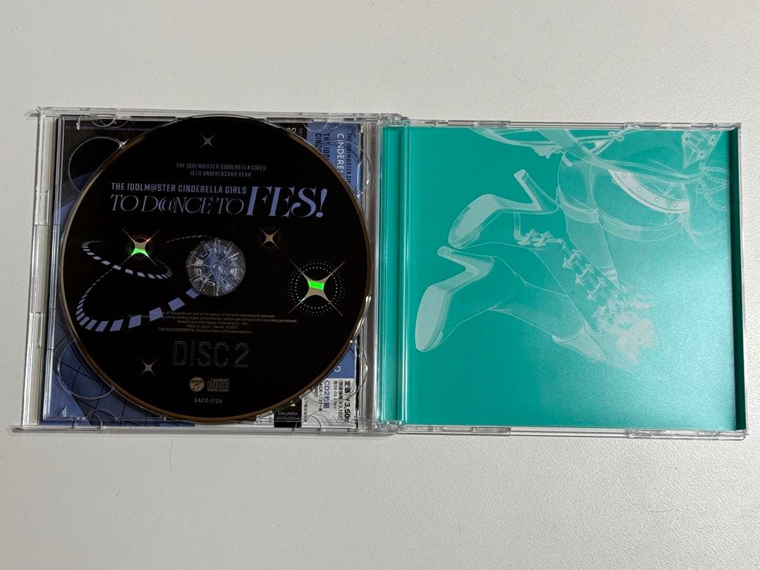 アイドルマスターシンデレラガールズ TO D@NCE TO FES! CD