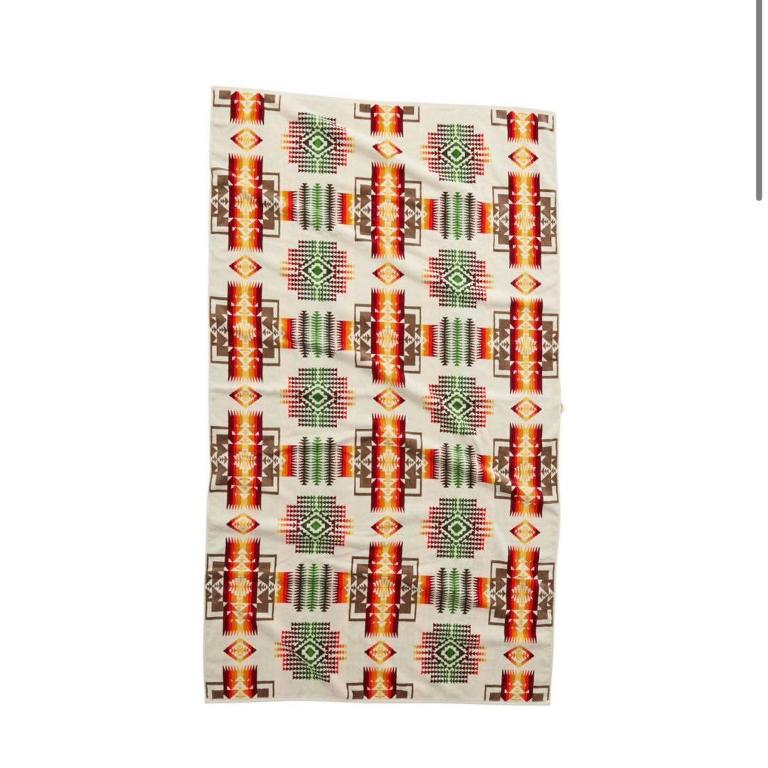 PENDLETON(ペンドルトン) ジャガードタオル　ブランケット アイボリー