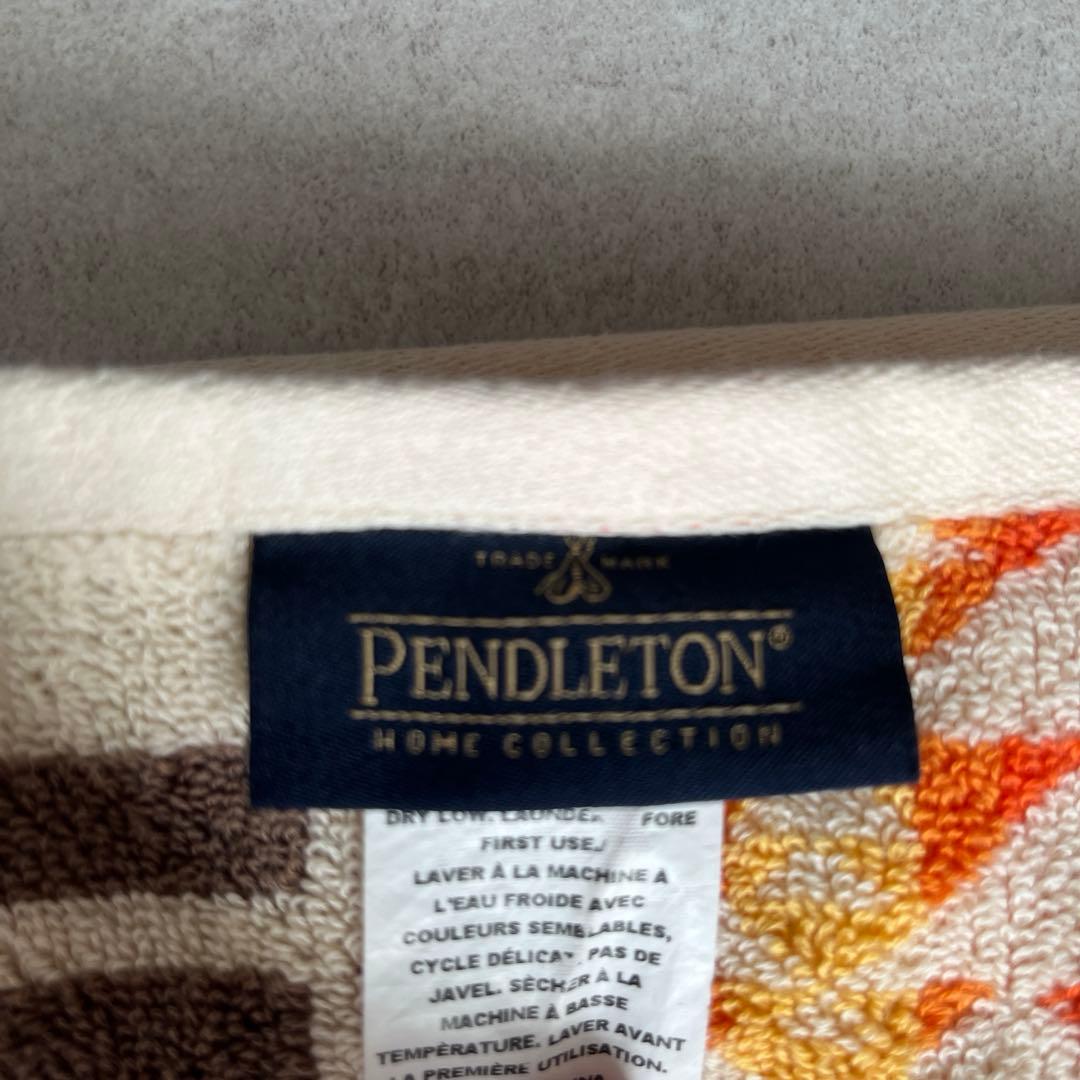 PENDLETON(ペンドルトン) ジャガードタオル　ブランケット アイボリー