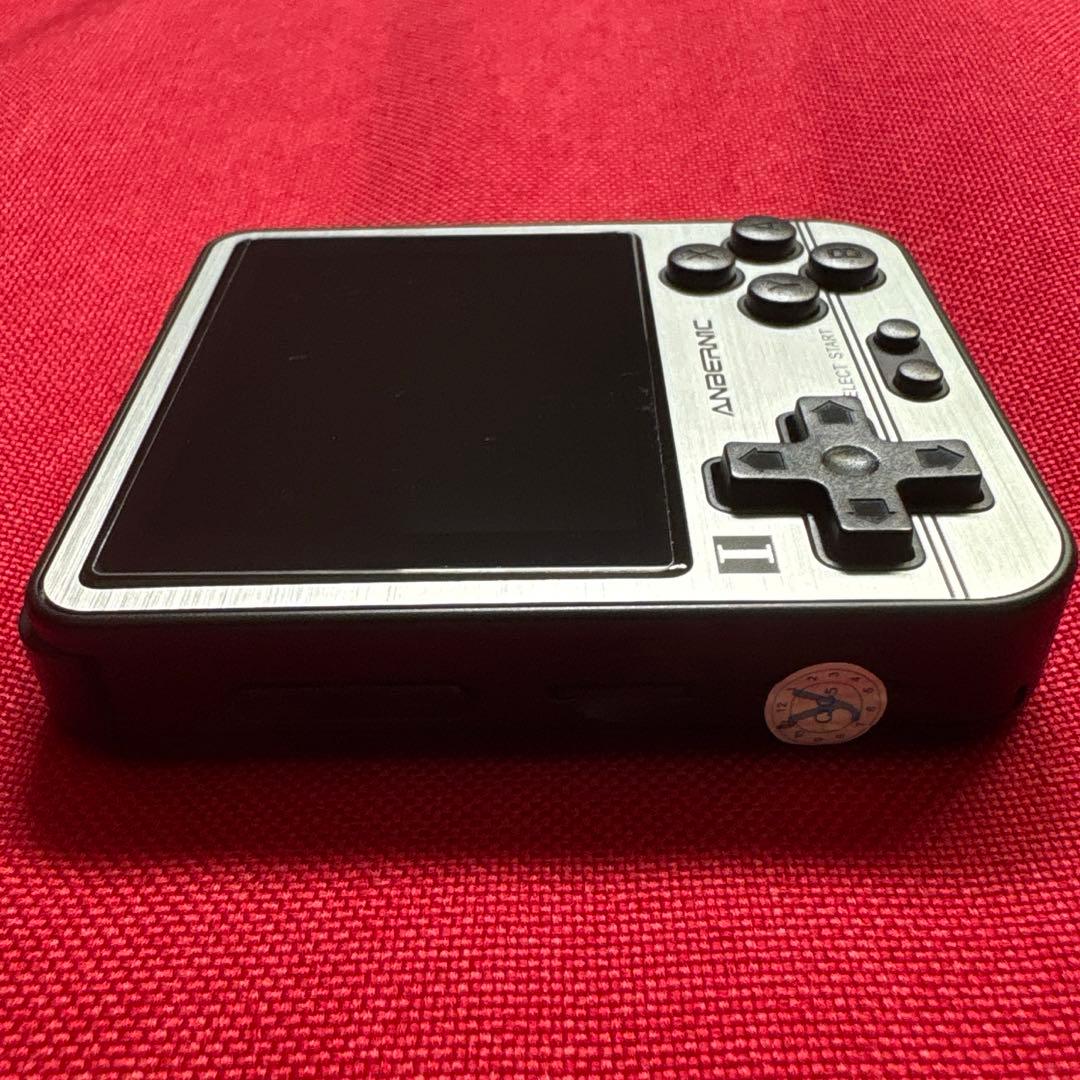 【美品】Anbernic RG280V シルバー【液晶保護・ケース付き】