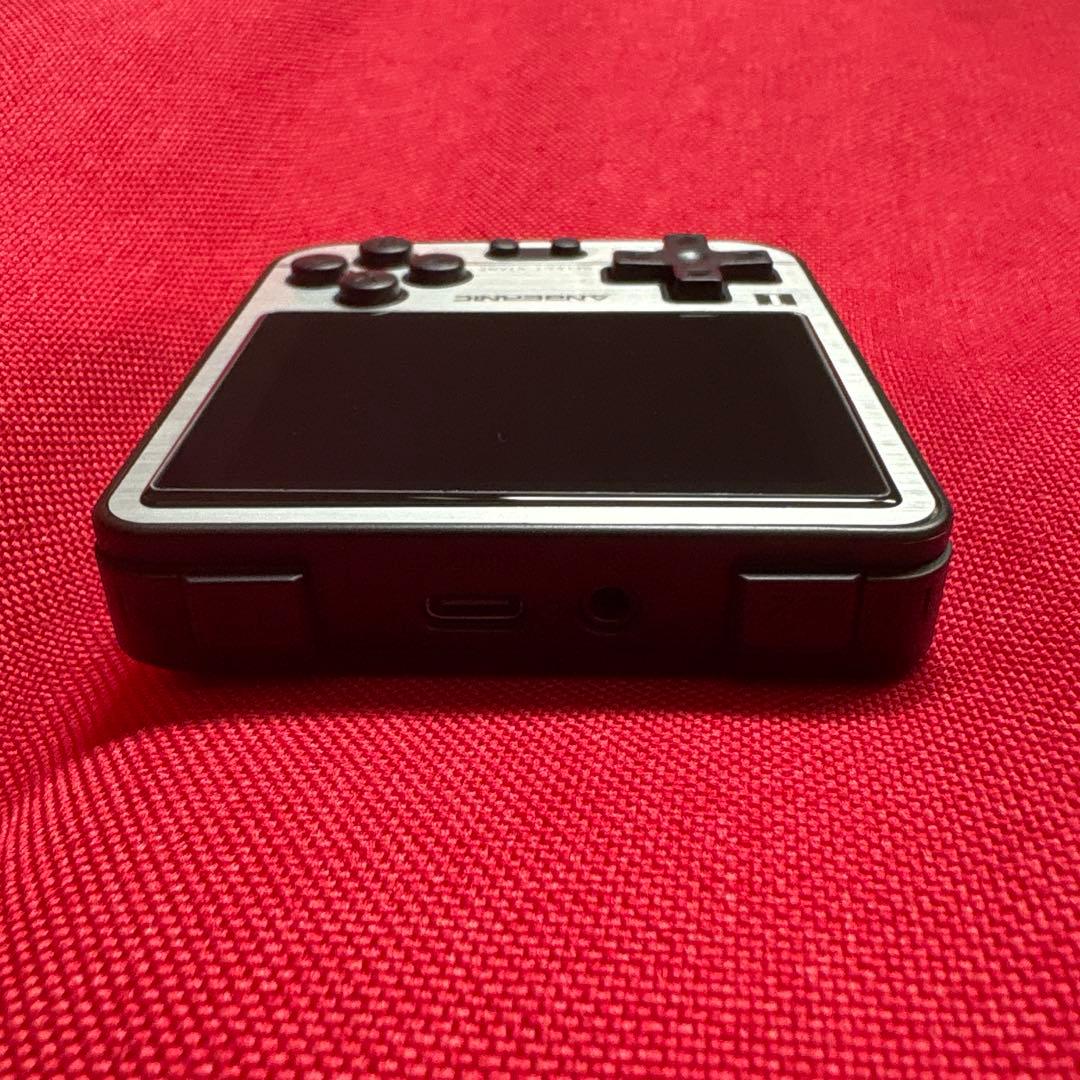 【美品】Anbernic RG280V シルバー【液晶保護・ケース付き】