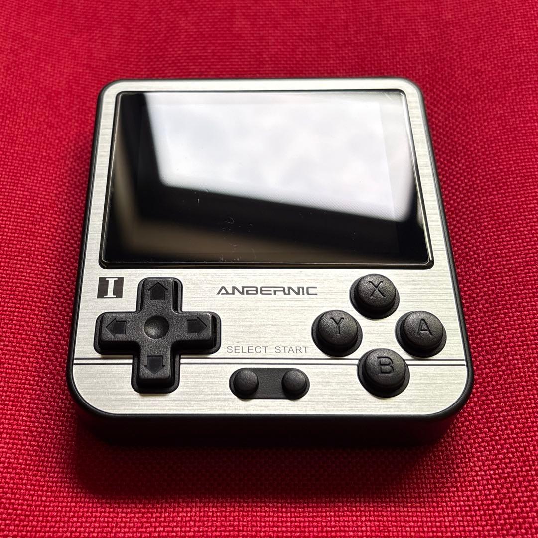 【美品】Anbernic RG280V シルバー【液晶保護・ケース付き】