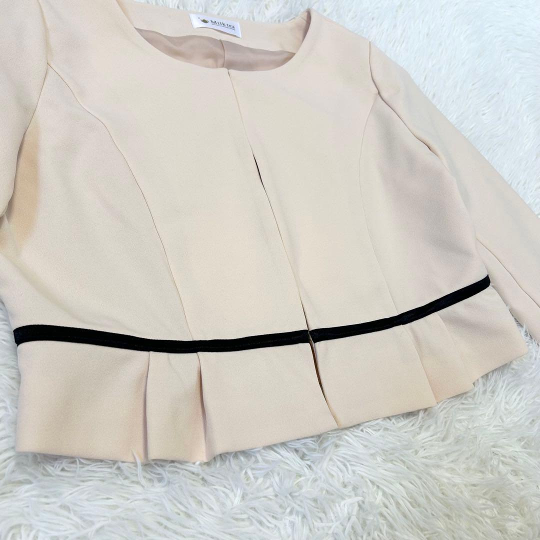 【美品】Milk tea マタニティフォーマル 授乳口 ジャケット×ワンピース