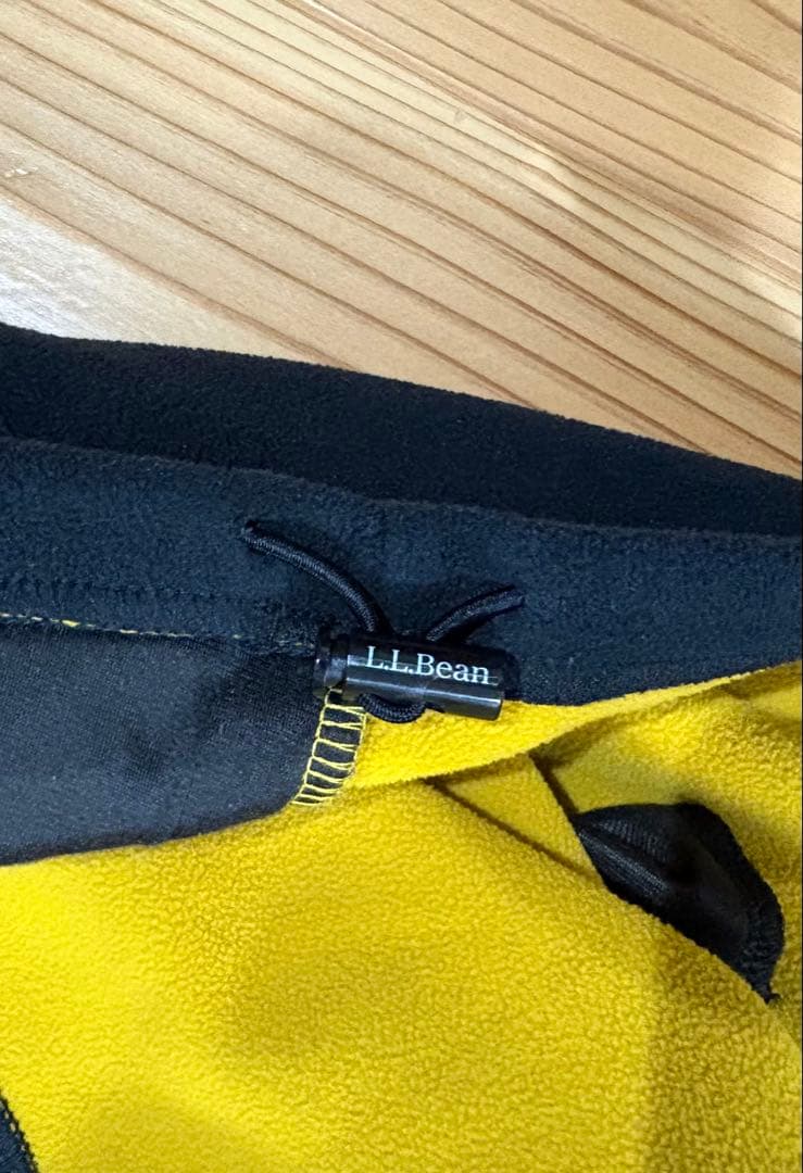 エルエルビーン フリース ベスト 黒 used