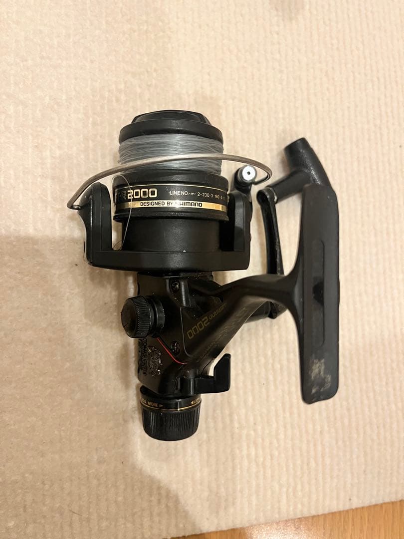 スピニングリール GTR ブラック