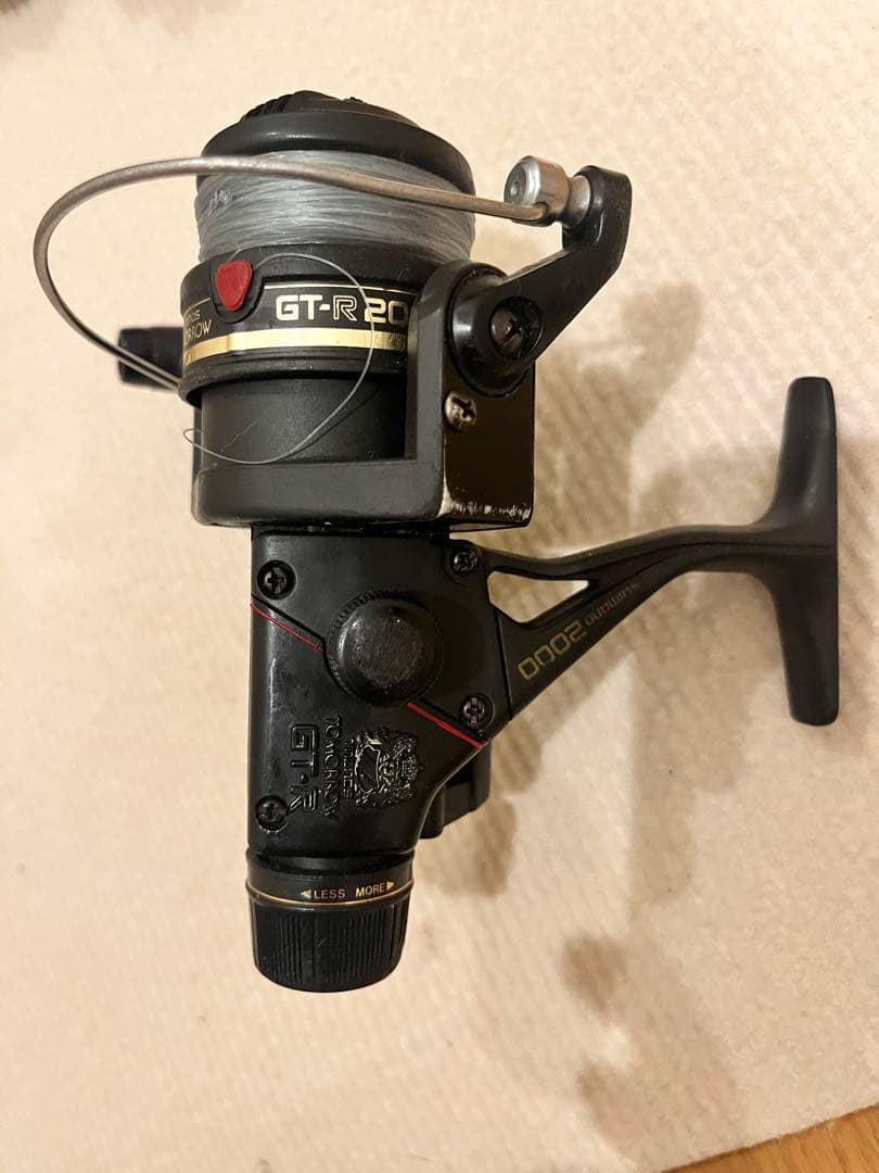 スピニングリール GTR ブラック