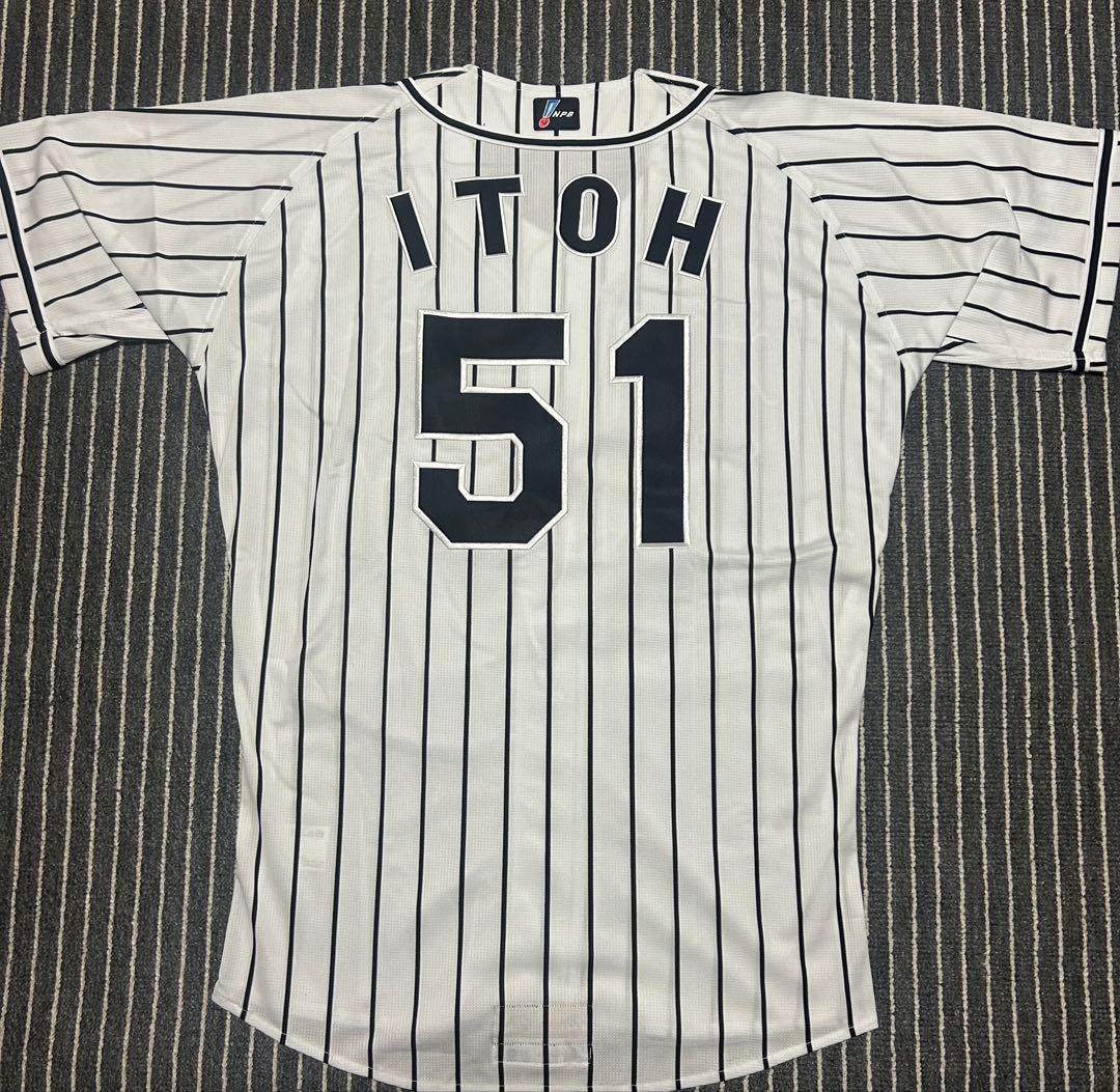 阪神タイガース 伊藤隼太 mizuno proプロコレクションユニフォーム