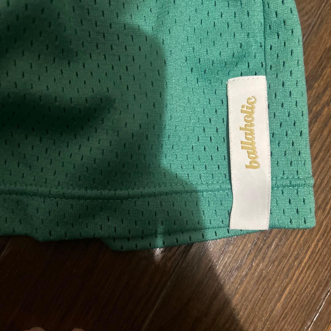 ballaholic メッシュショートパンツ グリーン
