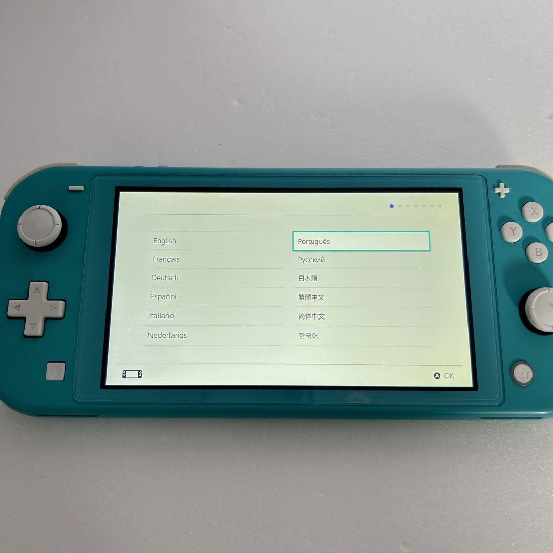 【美品】Nintendo Switch Lite本体(ターコイズ)