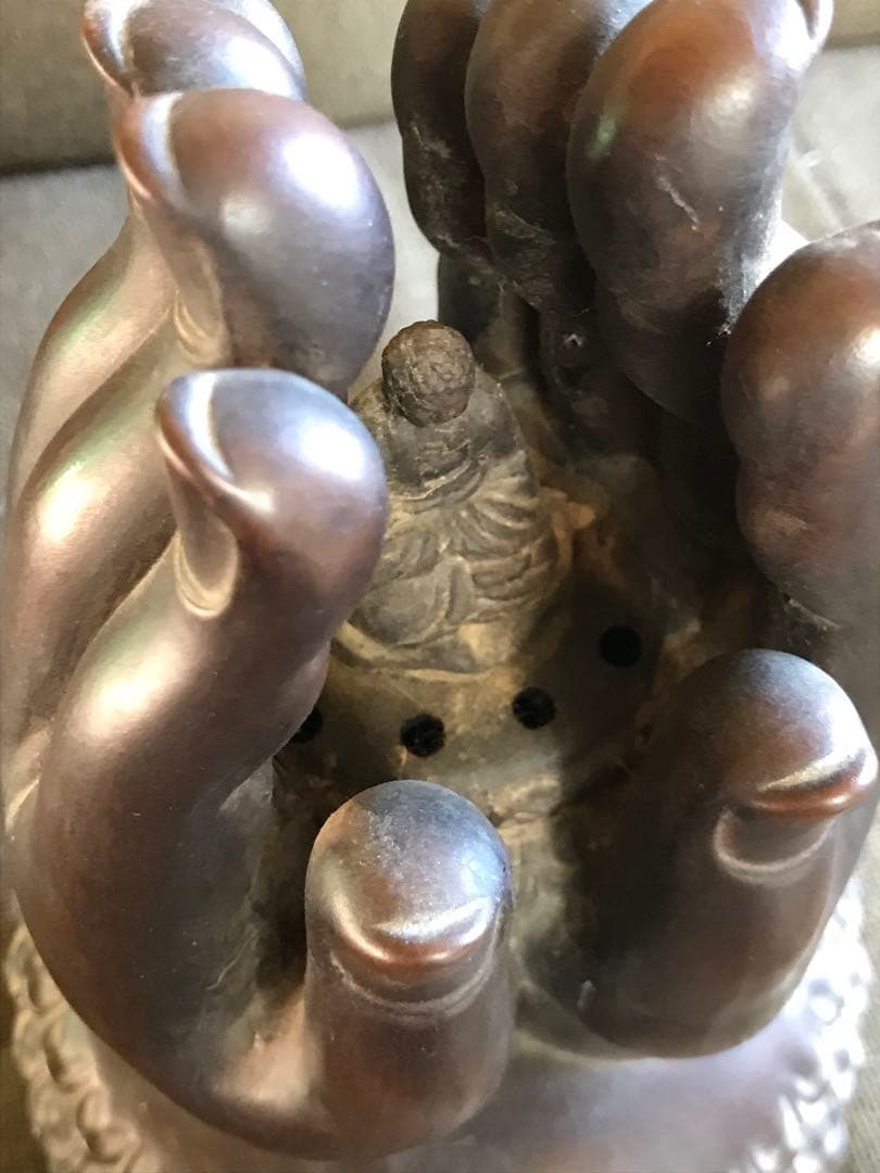 香炉 骨董品 お香立て 仏像 珍品 レア