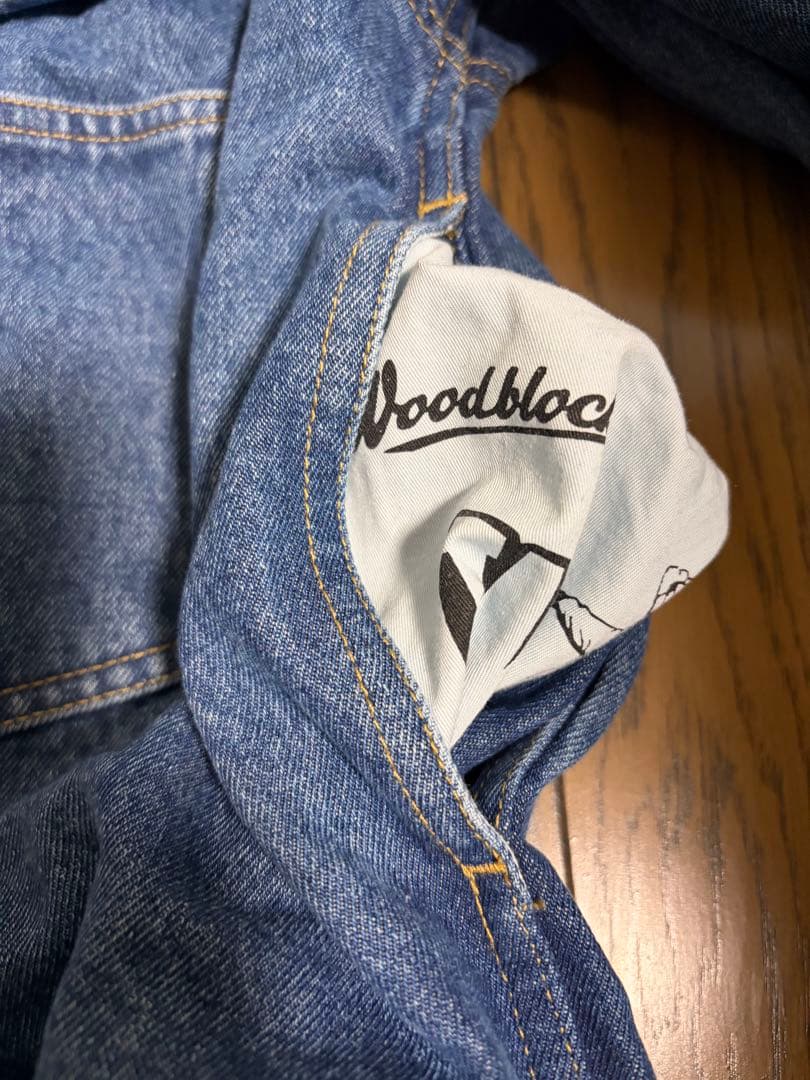 新品未使用　WOODBLOCK デニム　セットアップ